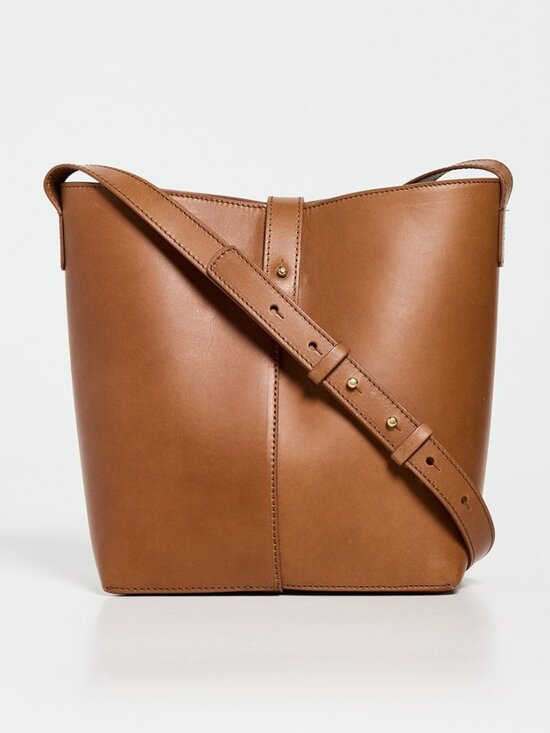 Jenni Kayne Mini Leather Bucket Bag | Shopbop Jenni Kayne Mini Leather Bucket Bag in Cognac